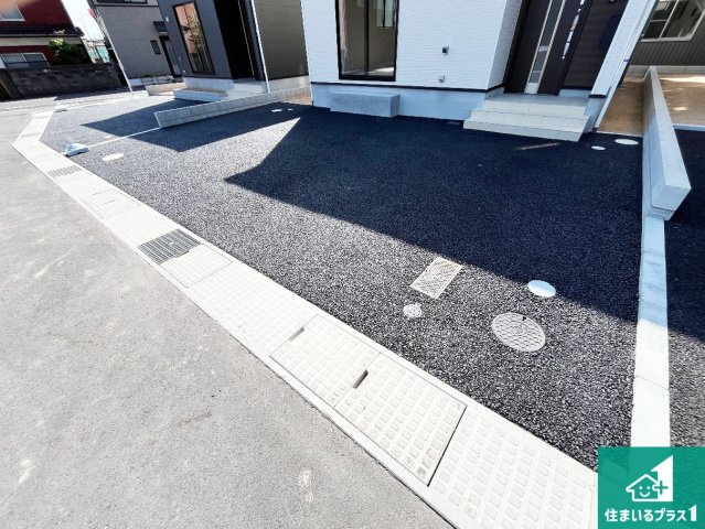 姫路市勝原区山戸　第4期　新築一戸建ての駐車場|駐車スペース！散水栓があるので、こまめに愛車を洗えます！