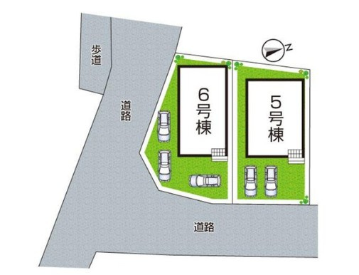 姫路市勝原区山戸　第4-2期　新築一戸建ての区画図|全3区画