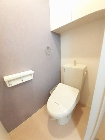 イリス　Ｂのトイレ|ゆったりとした空間のトイレです