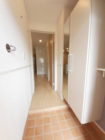 イリス　Ｂの玄関|ゆったりとした玄関です