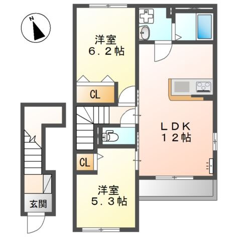 スターテラス物見の間取り