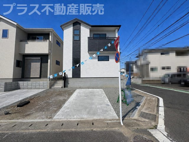 【外観】 | 福岡市南区屋形原1丁目2期　2号棟（全2棟）【仲介手数料無料・0円】 | 現地写真。同じ物件を見るなら、プラス不動産販売にお任せ下さい。