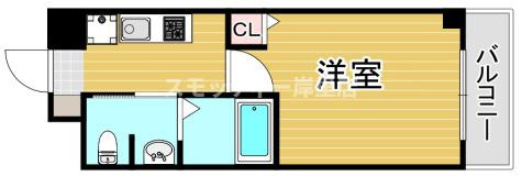 グランパシフィック聖天坂の間取り