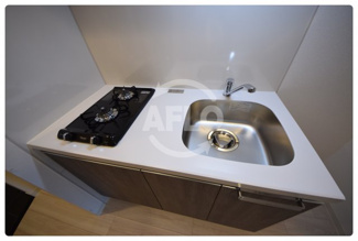 【キッチン】 | ララプレイス玉造パルク | ララプレイス玉造パルク　2口ガスシステムキッチン