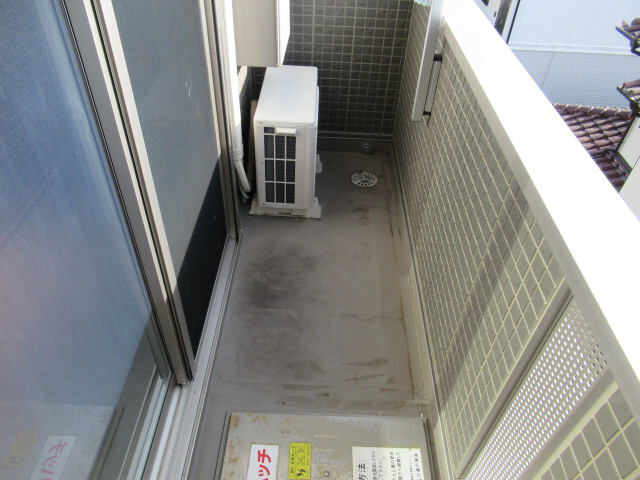 セジュール垂水eastのバルコニー