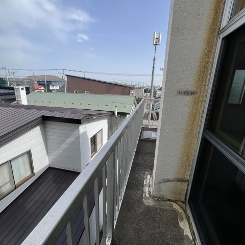 コーポサンエスのバルコニー