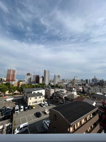 アネシスコート門口の展望