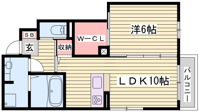 フォンターナ府内の間取り