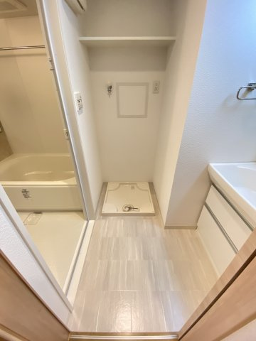 大阪市浪速区桜川４丁目の賃貸マンションの洗面所