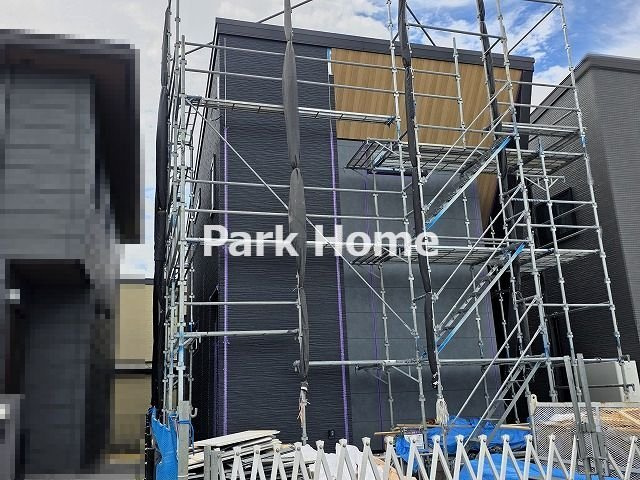 南国市篠原 -2号地- 新築戸建ての外観|２号地　2026.8月：建築中