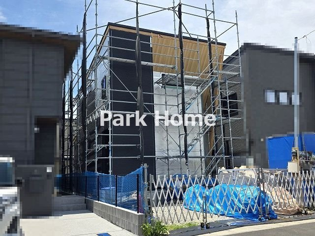 南国市篠原 -2号地- 新築戸建ての外観|２号地　2026.6月：建築中