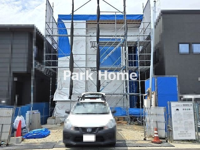 南国市篠原 -2号地- 新築戸建ての外観|２号地　2026.4月末：建築中