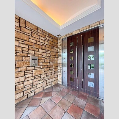 【エントランス】 | フレンシアノイエ難波南 | 落ち着いたエントランスです