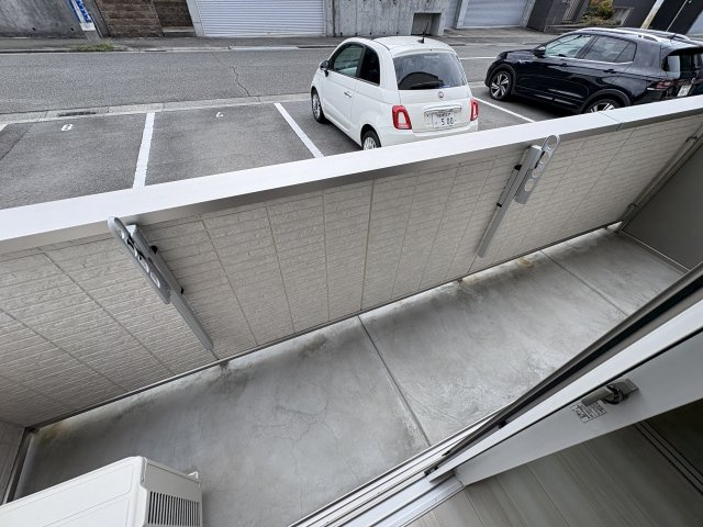 licorice　A棟のバルコニー