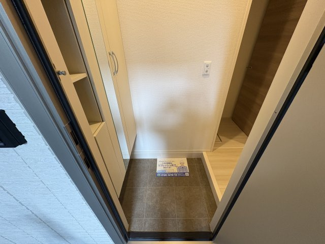 licorice　A棟の玄関