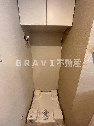S-RESIDENCE松屋町asence　BRAVI不動産の設備|【S-RESIDENCE松屋町asence】洗濯機置き場
