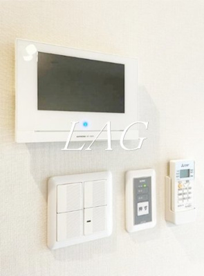 【セキュリティ】 | ミルトスハイム | モニター付インターホンです。