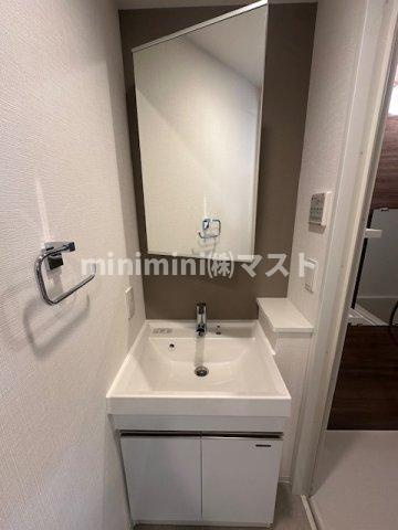 ジオエント福島野田レジデンスの洗面所