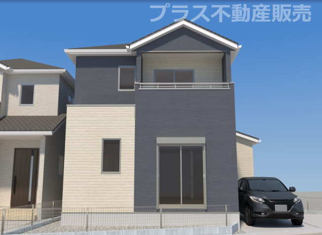 【外観】 | 春日市天神山1丁目1期　2号棟（全2棟）【仲介手数料無料・0円】 | ※画像準備中ですが現地完成しました。