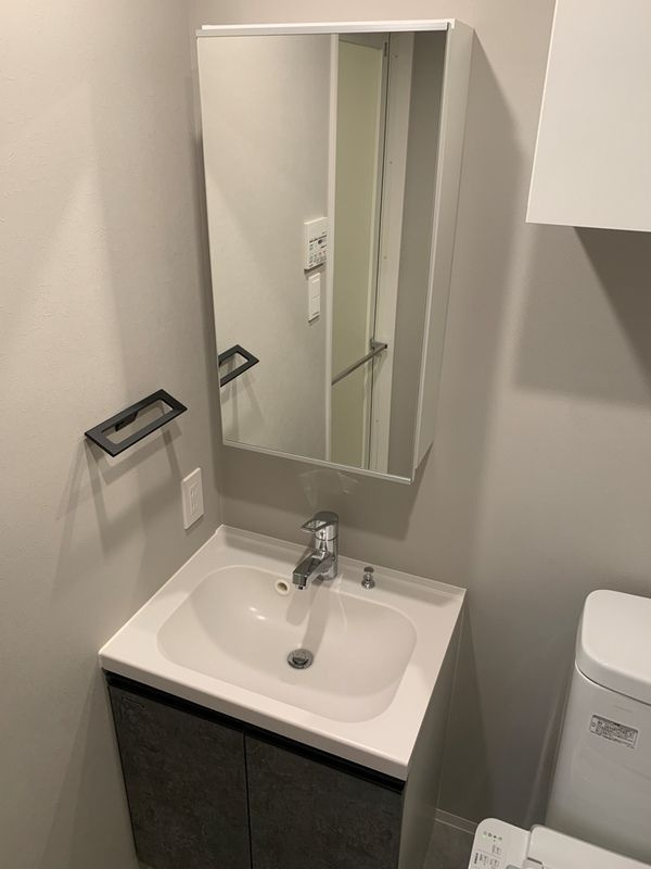 アイルイムーブル亀戸の洗面所