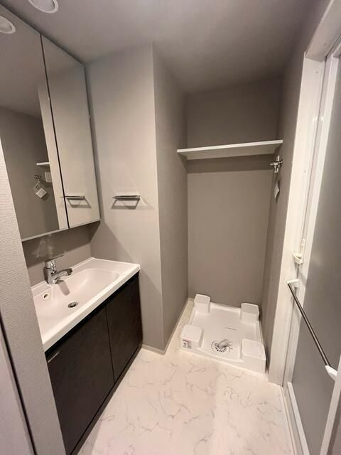 エストゥルース亀戸の洗面所