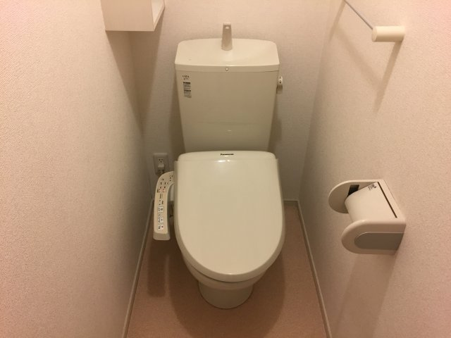 Sunrise shellのトイレ