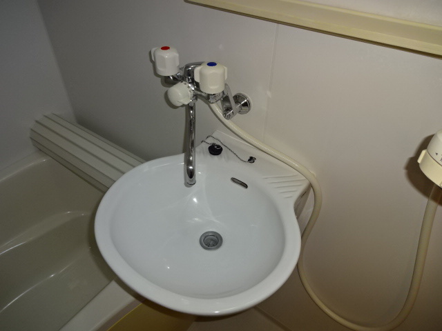 畠平コーポの洗面所