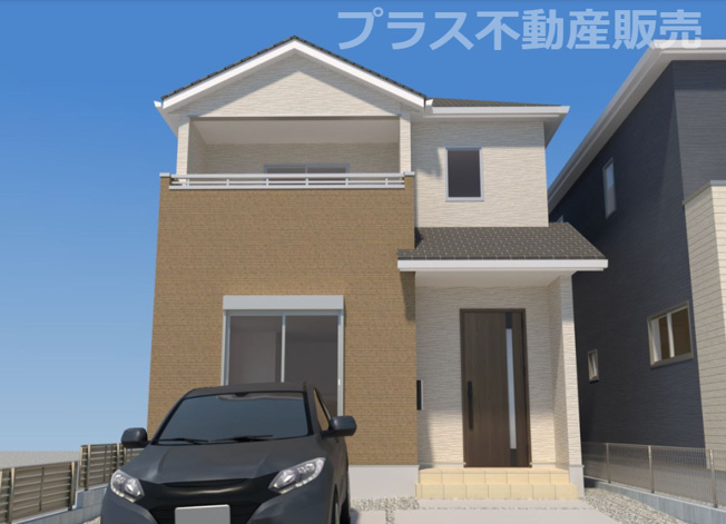 【外観】 | 春日市天神山1丁目1期　1号棟（全2棟）【仲介手数料無料・0円】 | ※画像準備中ですが現地完成しました。