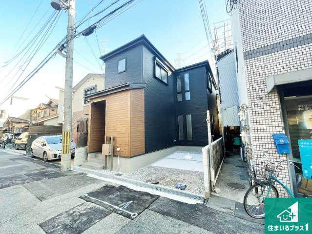 尼崎市武庫之荘　第3期　新築一戸建ての外観|安心の10年保証！外観を美しく保ち、雨水で汚れを落とします！気になることがありましたら、お気軽にお問い合わせください！