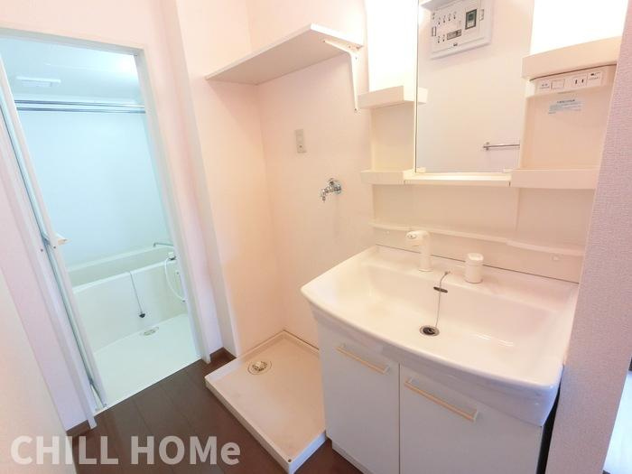 アベニール　Ⅱの洗面所|当社、チルホームのHPもご覧ください(^^)/物件情報多数♪