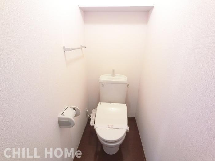 アベニール　Ⅱのトイレ|当社、チルホームのHPもご覧ください(^^)/物件情報多数♪
