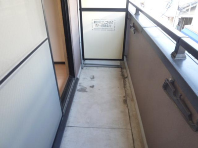 【バルコニー】 | ブロッサムカスガデ | バルコニーです