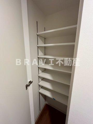S-RESIDENCE松屋町asence　BRAVI不動産の収納|【S-RESIDENCE松屋町asence】収納があります