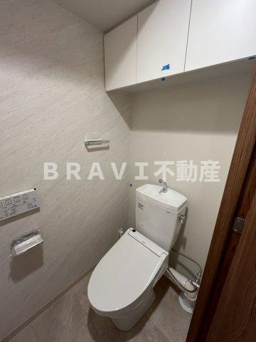 S-RESIDENCE松屋町asence　BRAVI不動産のトイレ|【S-RESIDENCE松屋町asence】シンプルで使いやすいトイレです
