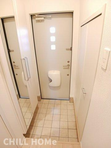 セントレーアⅠの玄関|当社、チルホームのHPもご覧ください(^^)/物件情報多数♪