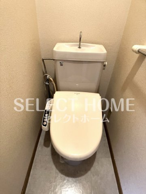 【トイレ】 | コーポラスハミエール | トイレもきれいです