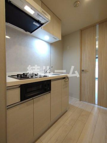 板橋区板橋４丁目の賃貸マンションのキッチン