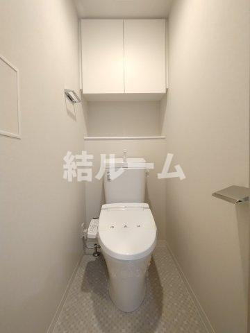 板橋区板橋４丁目の賃貸マンションのトイレ