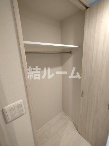 板橋区板橋４丁目の賃貸マンションの収納