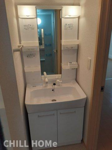 ラウレアⅡの洗面所|当社、チルホームのHPもご覧ください(^^)/物件情報多数♪