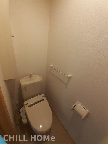 ラウレアⅡのトイレ|当社、チルホームのHPもご覧ください(^^)/物件情報多数♪