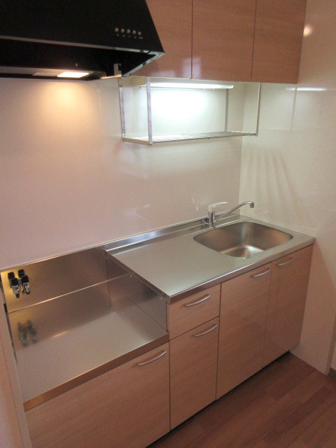 アベニュー城山Ａ棟のキッチン|★２口ガスコンロ設置可★