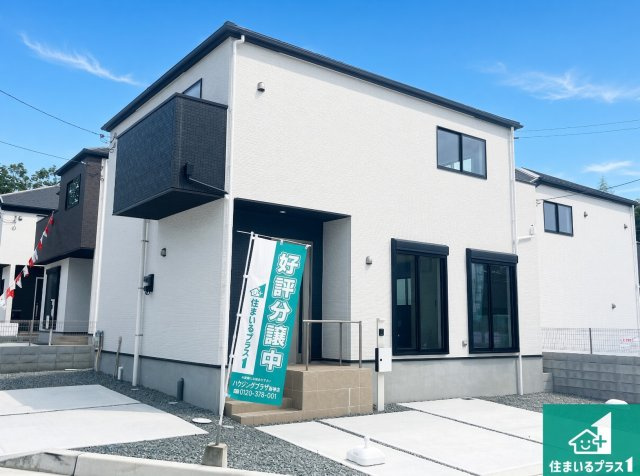 神戸市北区西山　第1期　新築一戸建ての外観|お客様に長く安心して住んでいだだける事にこだわった家づくり！住んでからのアフターサービスにもしっかりと取り組んでいます！