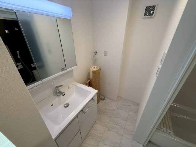 ソレイユビセレクト法蓮町Ⅲの洗面所