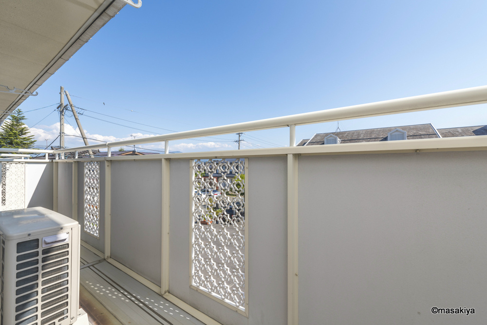 セジュール湯谷のバルコニー|バルコニー