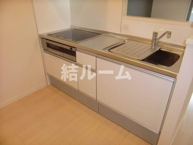 板橋区成増３丁目のアパートのキッチン