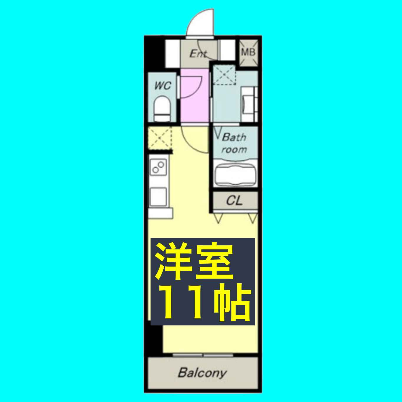 フローラ草平の間取り