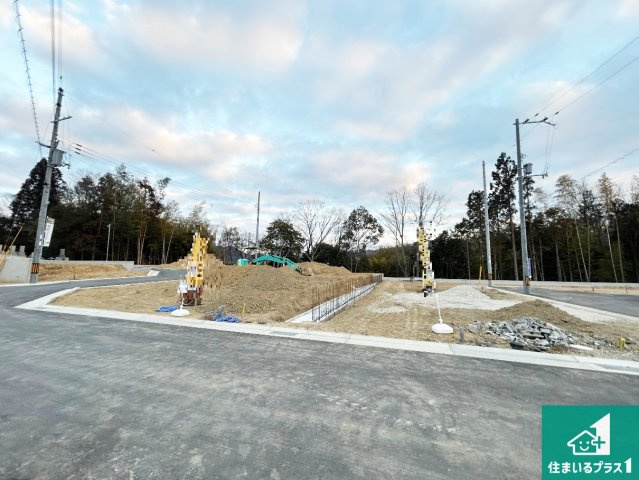 神戸市北区西山　第1期　新築一戸建ての外観|周辺は落ち着いた街並みの住宅地！子育てがしやすい住環境です！まだ未完成ですが、現地でしかわからない事もございます。是非一度ご覧ください。