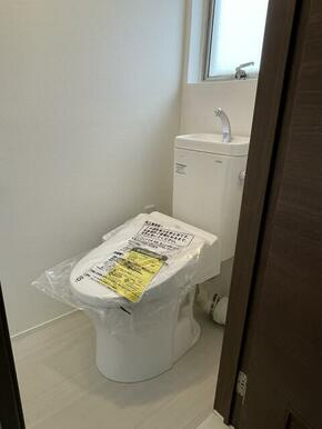 上尾富士見中層住宅5号棟のトイレ|落ち着いたトイレです