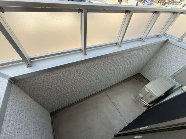 ソレイユビセレクト法蓮町Ⅲのバルコニー